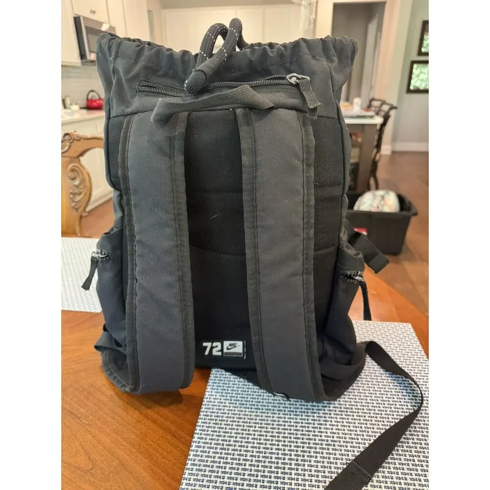 Nike Sportswear Heritage 72 Backpack Black DV3049-010 Unisex School Travel